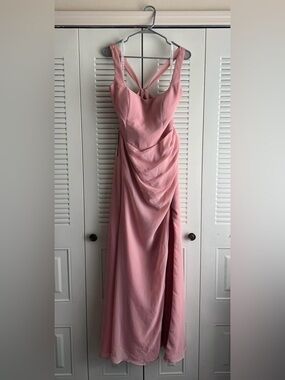 Azazie | Dresses | Azazie Calantha Vintage Teal Maxi Dress Size 2 New |  Poshmark
